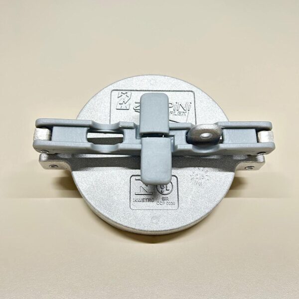 Base para descarga selada alumínio 4″ – Zeppini