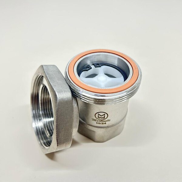 União check válvula 1.1/2” – inox